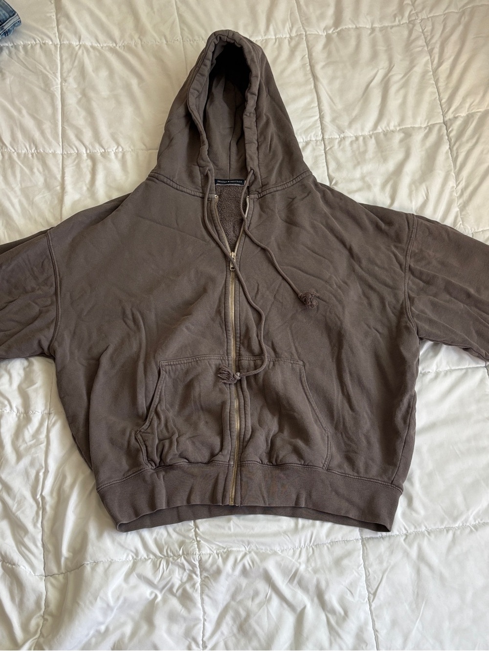 Grey brandy Melville oversized sweater